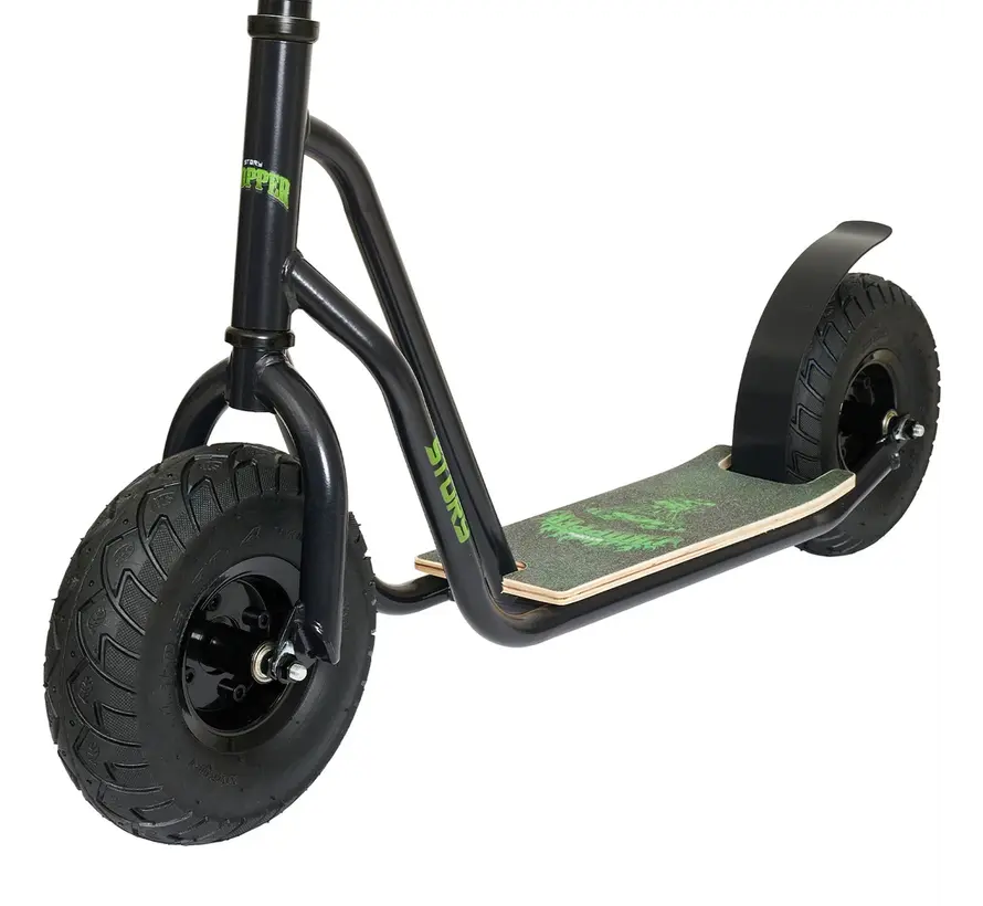 Scooter urbain Story Urban Chopper Step, élégant et doté d'un large guidon et d'une position de conduite confortable.