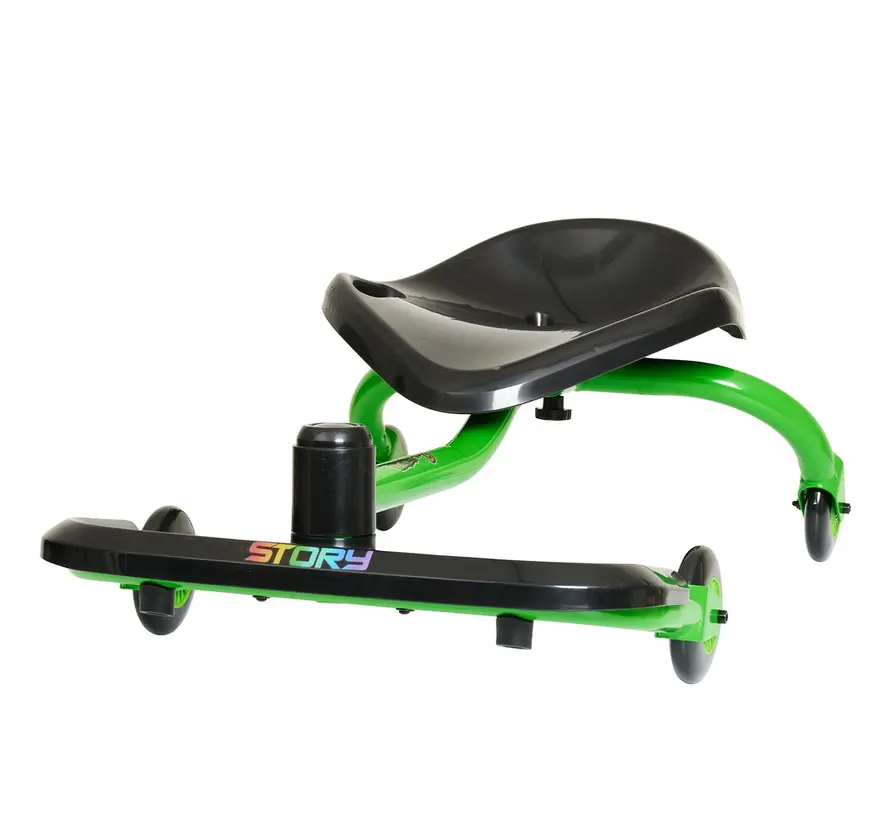 Story Swing Roller Shuffle Car Self-Moving Driving Play Vehicle by Steering Movement