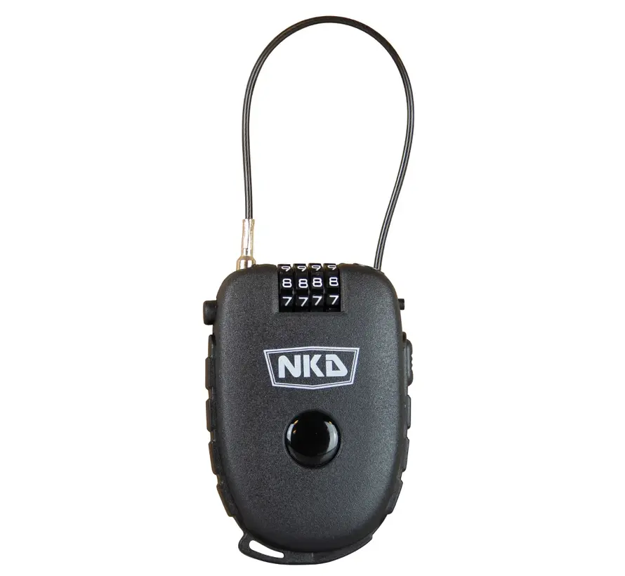 NKD SportsLock Pro | Compact Lock for Scooters, Bicycles, and Sporting Goods