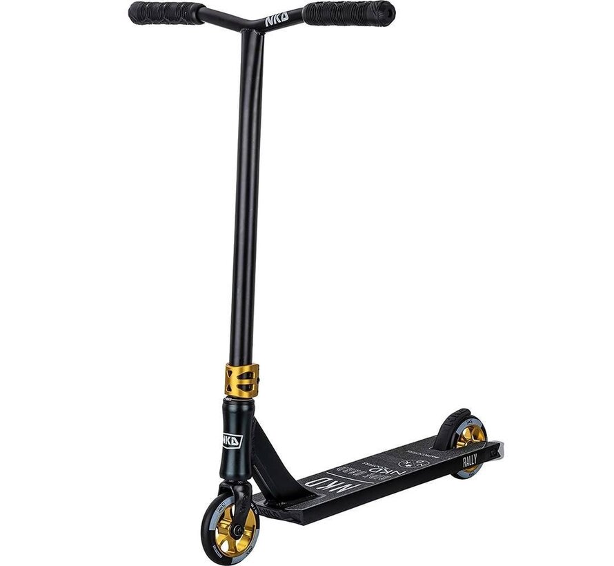 NKD Rally V4 Stunt-Scooter Schwarz - Gold 83 cm
