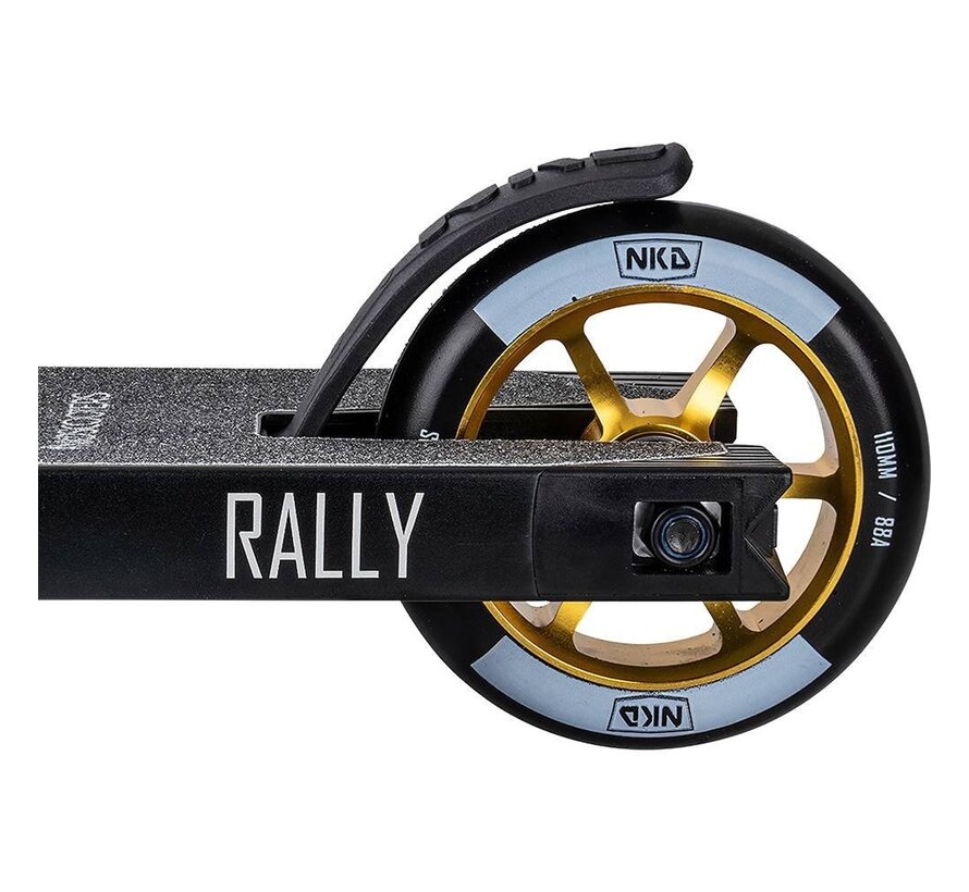 NKD Rally V4 stunt scooter Black - Gold 83cm