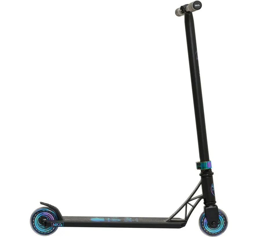Monopattino Stunt NKD Ripper Nero/Blu con design accattivante e base stabile