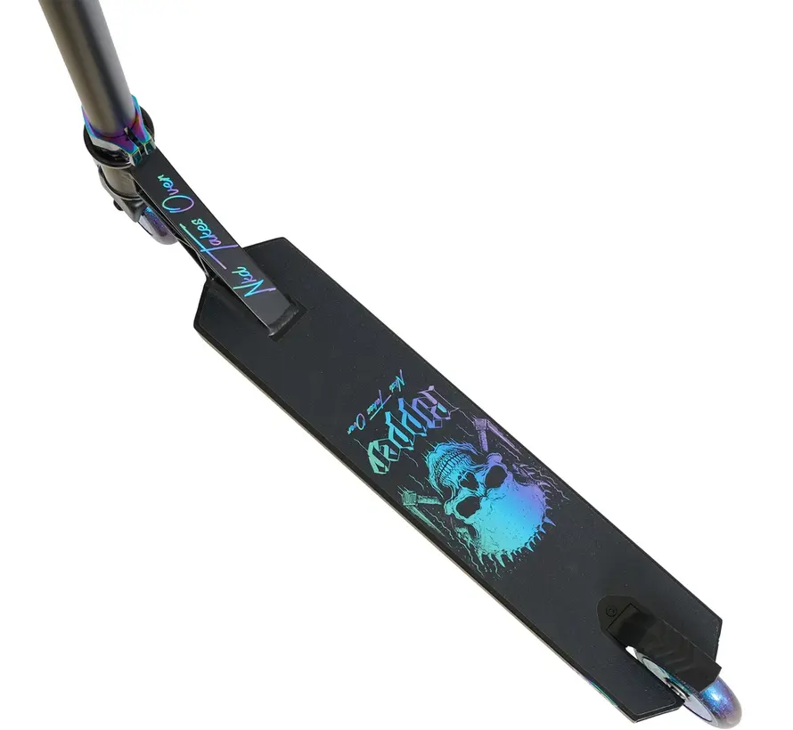 NKD Ripper Stuntstep Black / Blue Stuntstep met Opvallend Design en Stabiele Basis