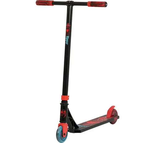 NKD Monopattino Stunt NKD Ripper Nero/Rosso con design accattivante e base stabile