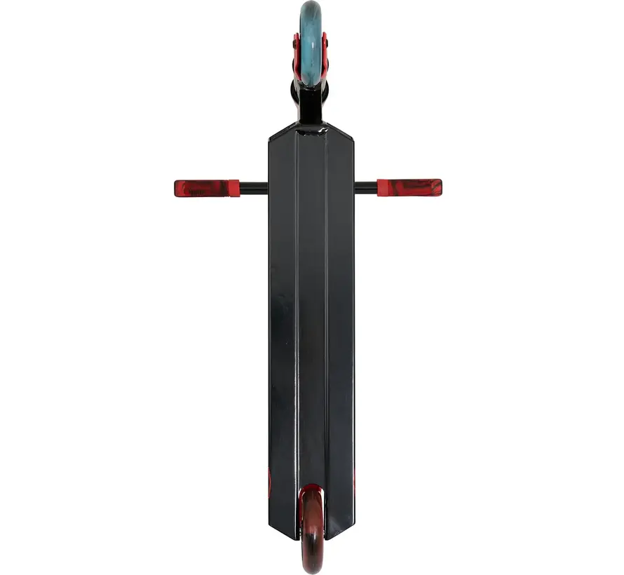 NKD Ripper Stunt Scooter Black / Red Stunt Scooter with a Striking Design and Stable Base