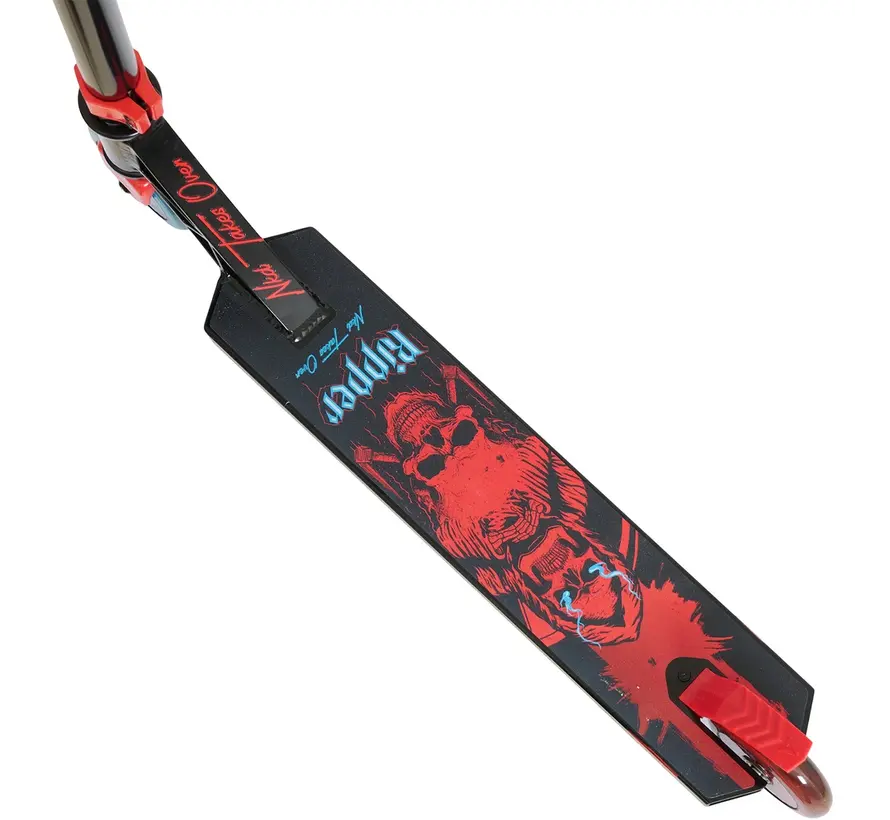 Monopattino Stunt NKD Ripper Nero/Rosso con design accattivante e base stabile