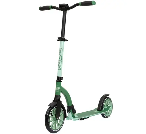 Story Story Big Wheel Advanced Opvouwbare Step Green 105 cm – Comfortabel en Stijlvol Reizen