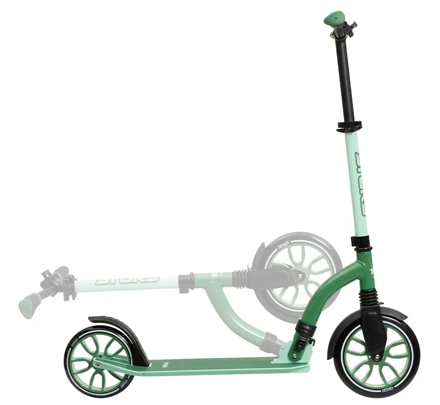 Patinete plegable Story Big Wheel Advanced Verde 105 cm: viaja con comodidad y estilo