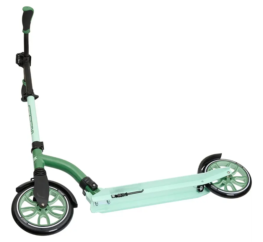 Story Big Wheel Advanced Folding Scooter Green 105 cm – Travel in Comfort and Style