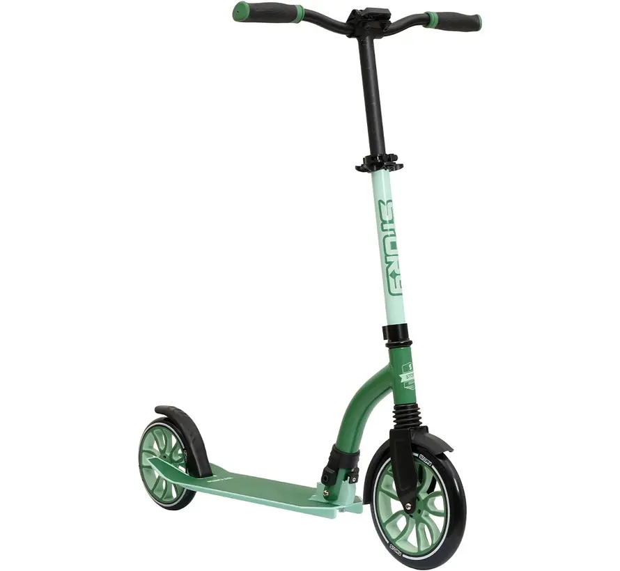 Story Big Wheel Advanced Opvouwbare Step Green 105 cm – Comfortabel en Stijlvol Reizen
