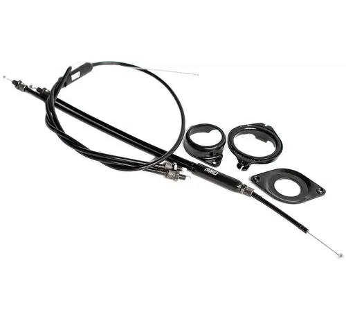 Family Set freni Family AM Gyro BMX nero Soluzione completa per freni Gyro per BMX con rotazione del manubrio