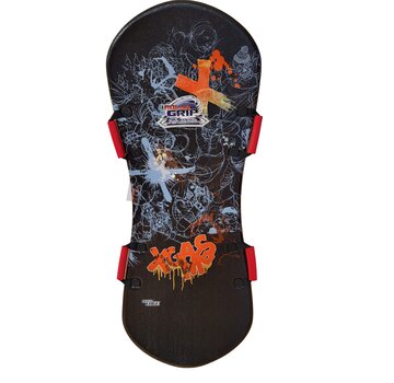 Xgames Slitta da neve Outer Edge 50"Snow Rider nera
