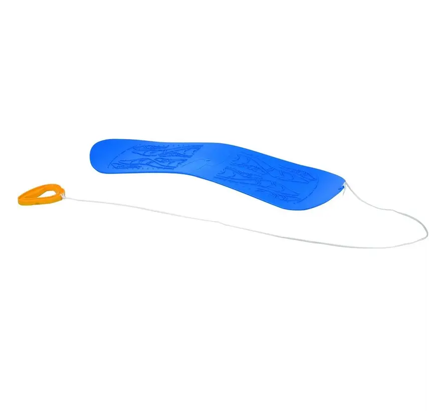 Slideboard Blu – Slideboard in plastica per neve e ghiaccio – Leggero e compatto – Divertimento invernale per bambini