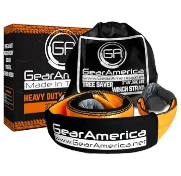 GearAmerica GearAmerica Abschleppgurt / Baumsicherung 7,6 cm x 2,4 m