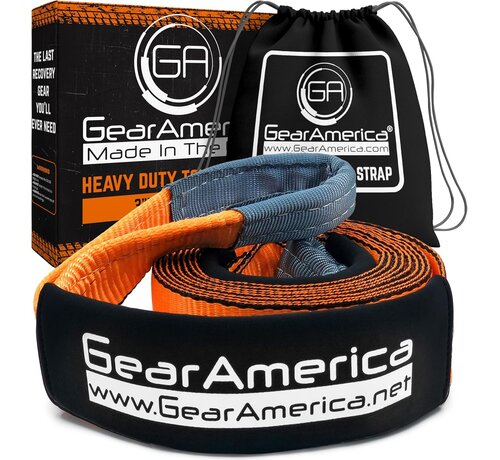 GearAmerica Correa de remolque resistente y protector de árboles GearAmerica de 7,6 cm x 6,1 m