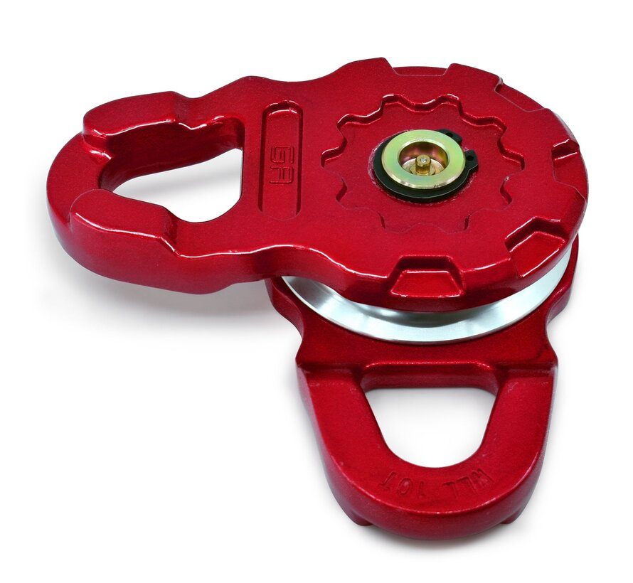 Poulie GearAmerica Block 18T Rouge
