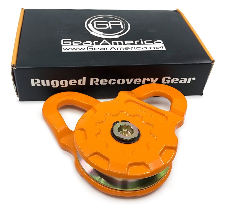 Puleggia di blocco GearAmerica 22,5T gialla