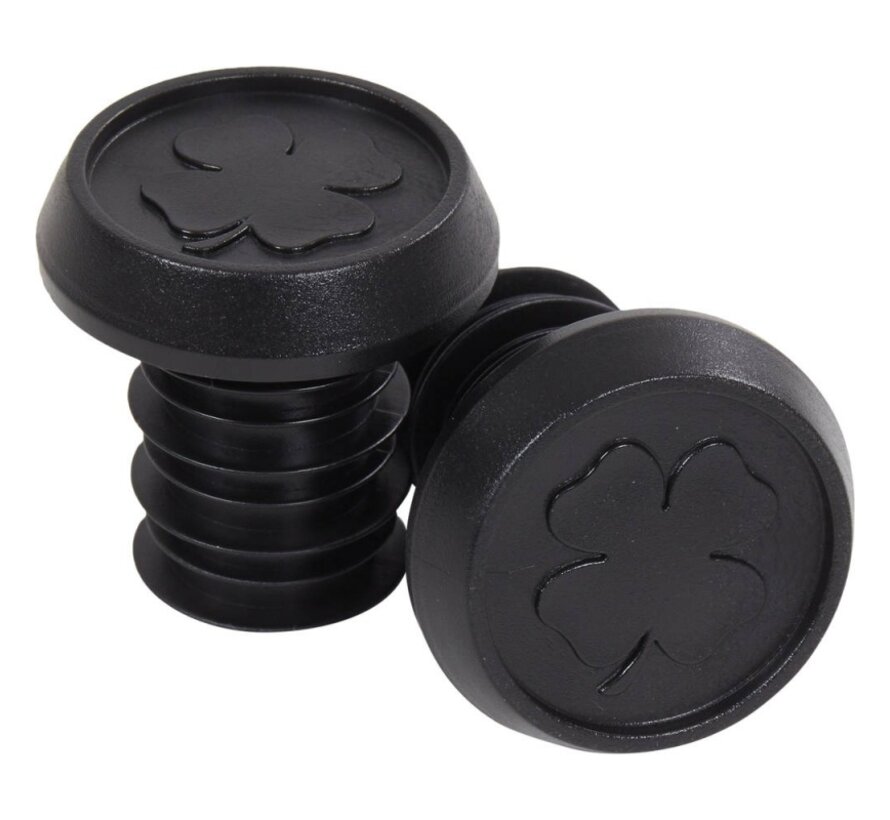 Embouts de barre porte-bonheur pour barre en aluminium