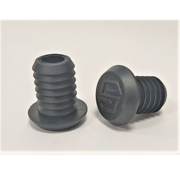 Striker Stiker Bar ends Black Steel Handlebar