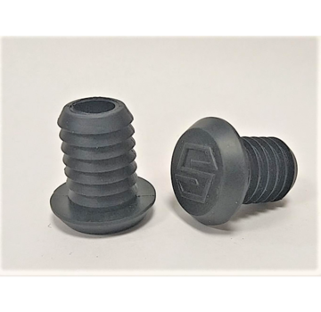 Striker Stiker Bar ends Black Steel Handlebar