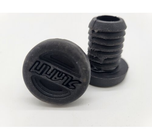 Slamm Scooters Slamm Bar End Zwart voor stalen stuur set van 2 stuks