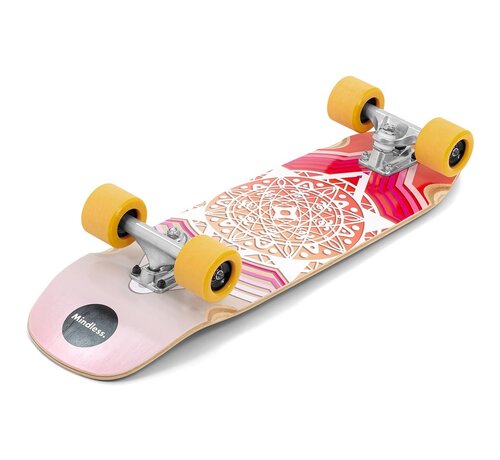 Mindless Planche de cruiser compacte Mindless Drifter Cruiser 28 x 8 pouces, au design classique et au caractère agile.