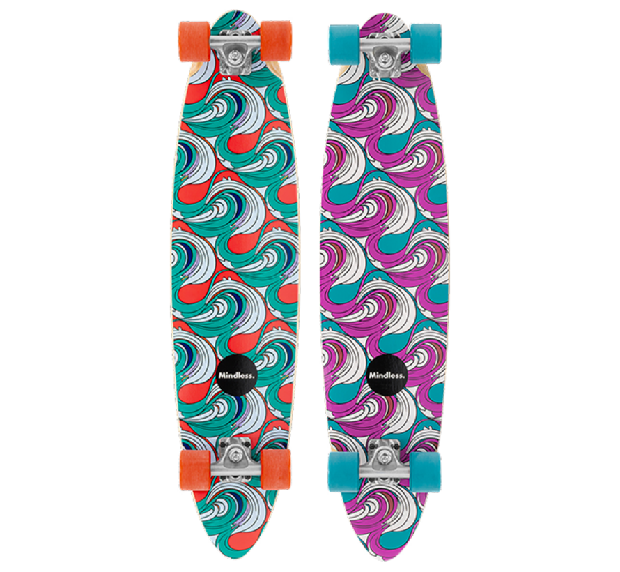 Mindless Longboard Swift Pintail 36" Lang Longboard met Pintail Vorm