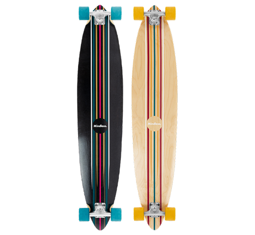 Mindless Nomad Drop Pintail Longboard 44 x 9 Zoll Klassisches Pintail Longboard