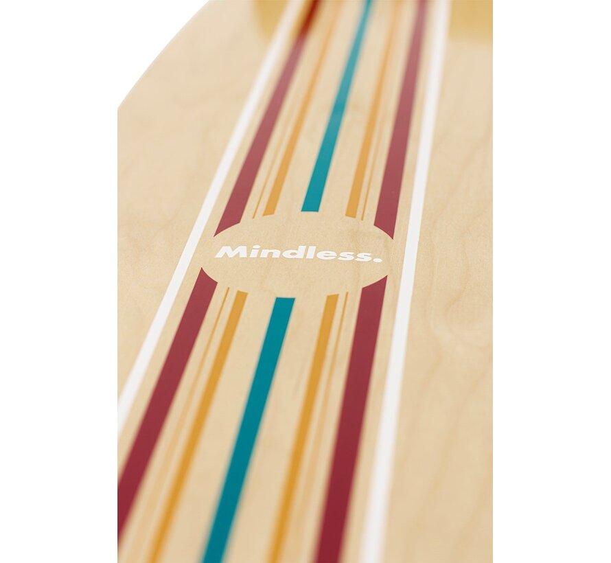 Patineta larga Mindless Nomad Dropdown Pintail de 44 x 9 pulgadas, patineta larga clásica Pintail