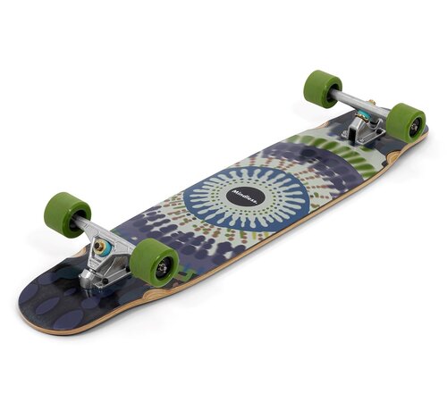 Mindless Longboard Mindless Tula Dancer 40 x 8,5 pouces avec trucks Mindless Talisman V2 et roues de 66 mm