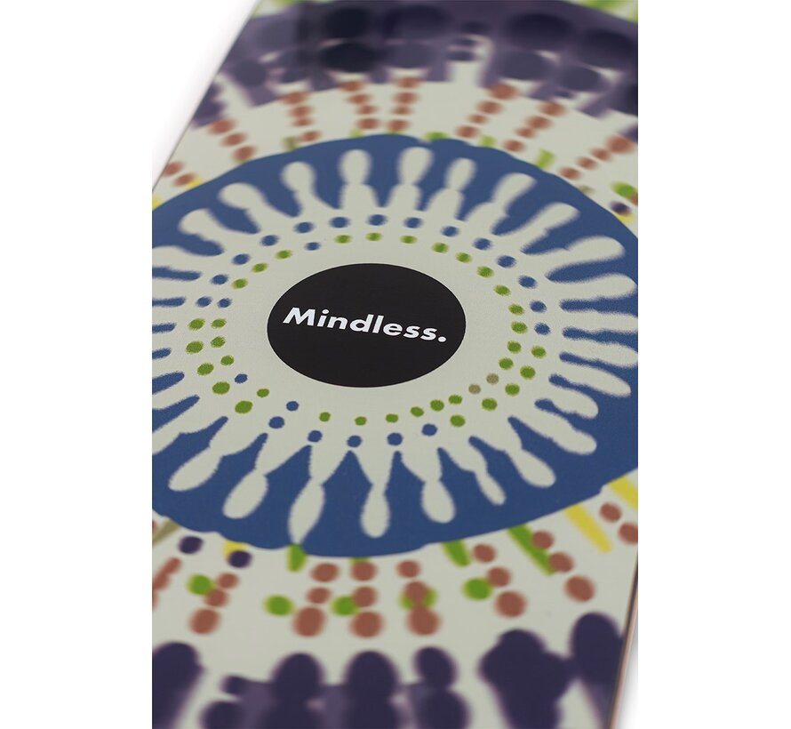 Longboard Mindless Tula Dancer 40 x 8,5 pouces avec trucks Mindless Talisman V2 et roues de 66 mm
