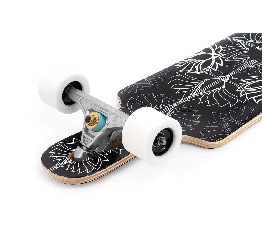 Longboard Mindless Dropthrough Solace 36 pouces, longboard compact Drop Through