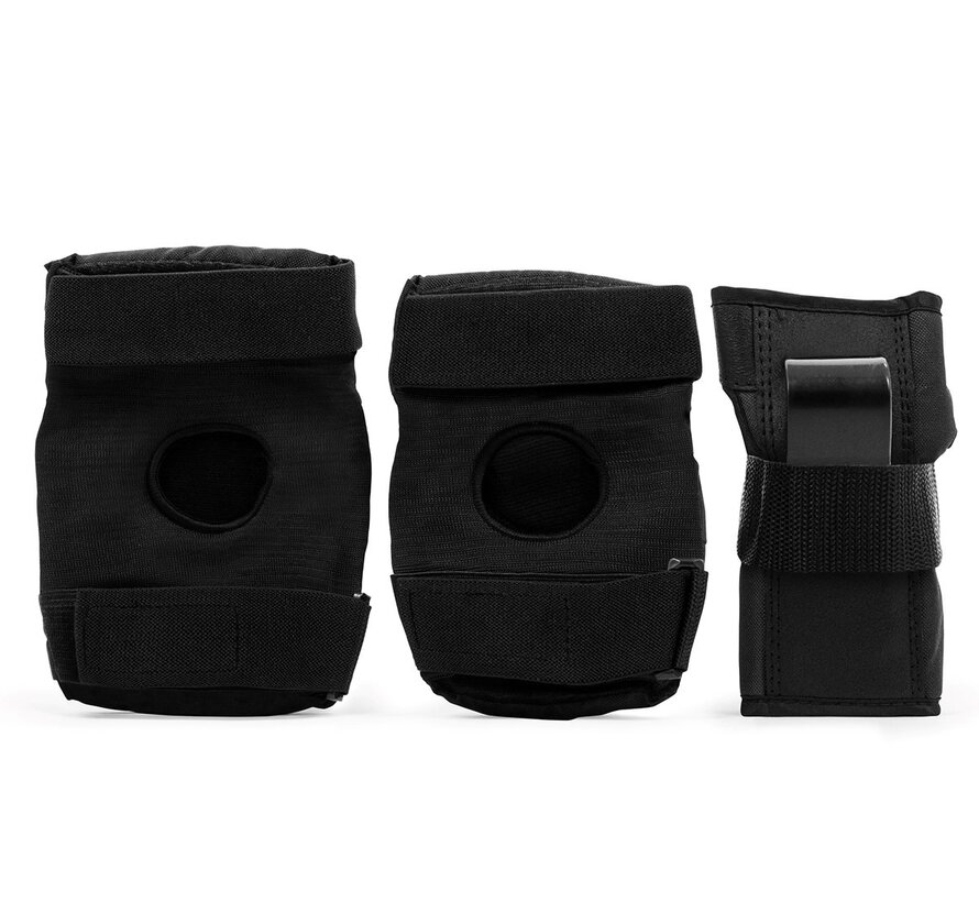 REKD RKD590 Set di protezione tripla junior Set di protezione junior con protezioni per ginocchia, gomiti e polsi