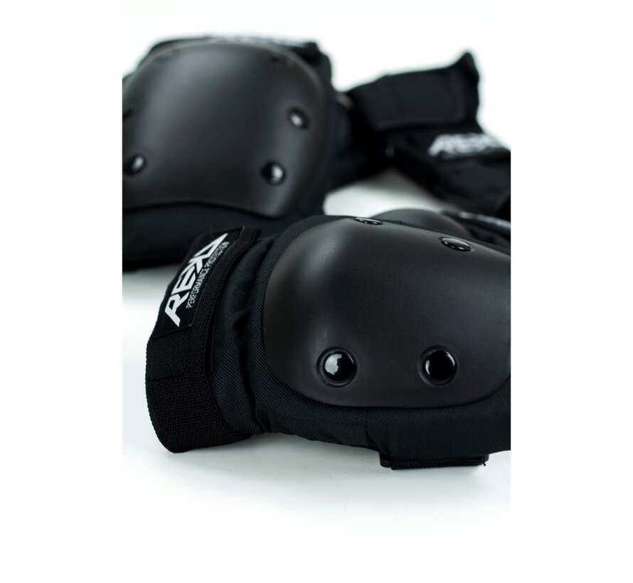 REKD RKD590 Ensemble de protection triple junior : ensemble de protection pour genoux, coudes et poignets