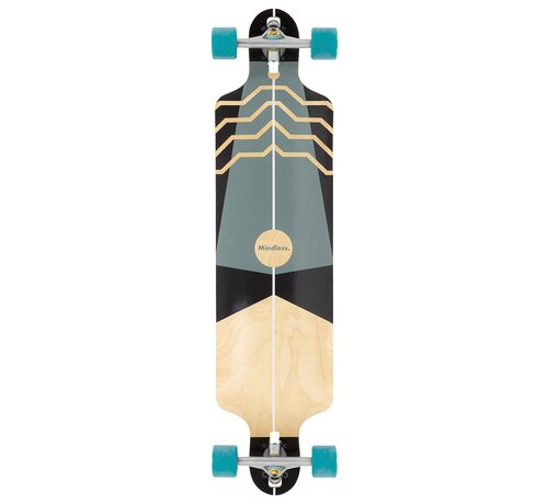 Mindless Longboard Mindless Dropthrough Tundra 40 pouces, un longboard stable aux excellentes caractéristiques de glisse.
