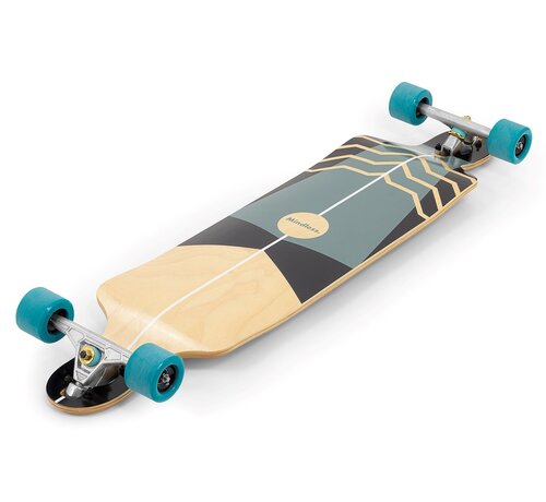Mindless Mindless Dropthrough Longboard Tundra da 40 pollici Longboard stabile con ottime caratteristiche di guida