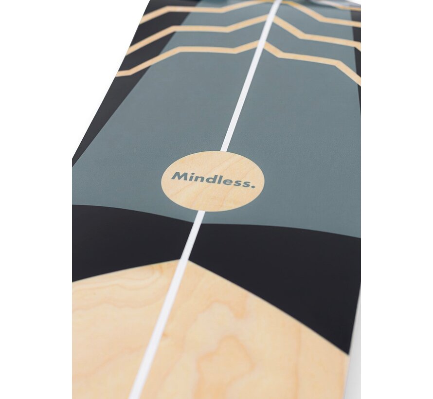 Mindless Dropthrough Longboard Tundra da 40 pollici Longboard stabile con ottime caratteristiche di guida