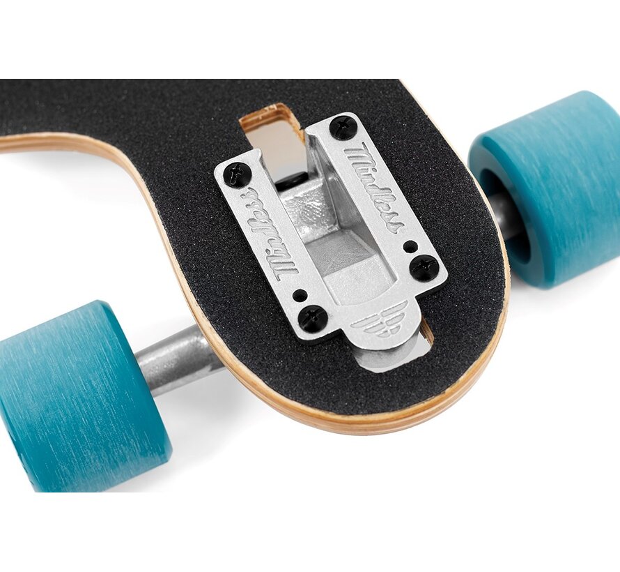 Mindless Dropthrough Longboard Tundra da 40 pollici Longboard stabile con ottime caratteristiche di guida