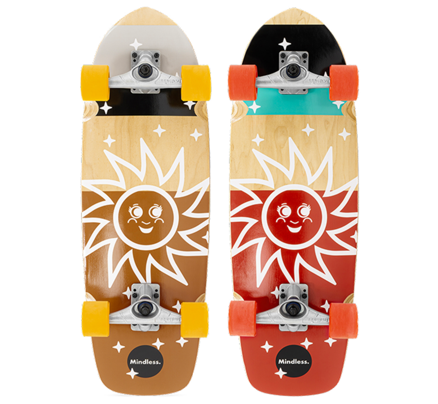 Patín de surf Mindless Soul de 29,5 pulgadas, patín de surf compacto con gran comportamiento de dirección y respuesta rápida
