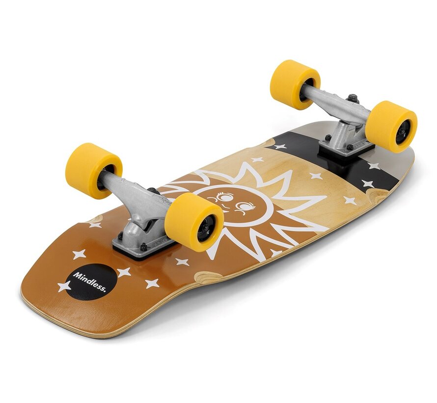 Mindless Soul Surf Skate 29,5-calowa kompaktowa deskorolka surfingowa z doskonałym prowadzeniem i szybką reakcją