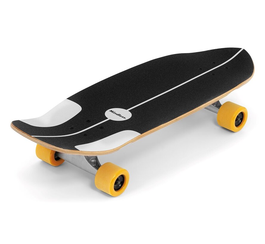 Patín de surf Mindless Soul de 29,5 pulgadas, patín de surf compacto con gran comportamiento de dirección y respuesta rápida