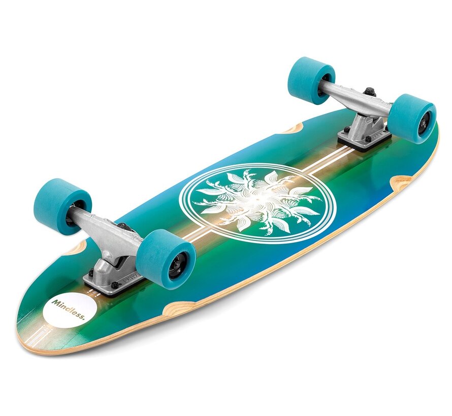 Skate de surf Mindless Wake Surf Skate de 89 cm (35 pouces) de long, avec large plateau et direction dynamique