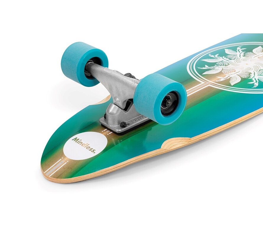 Mindless Wake Surf Skate 35 inch Lange Surfskate met Breed Deck en Dynamisch Stuurgedrag