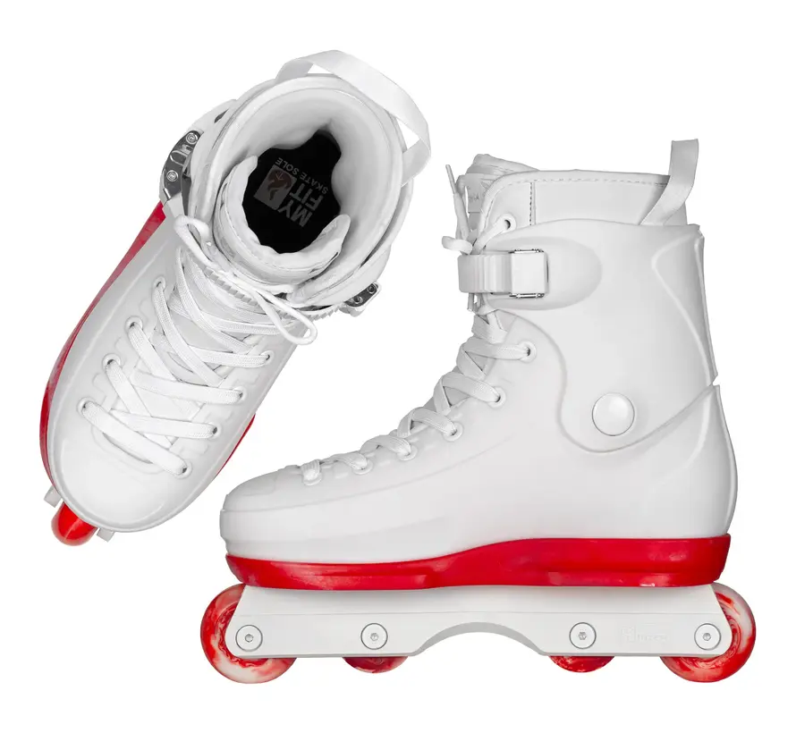 Patins agressifs Playlife Rave Tomo Pro, modèle Pro, avec coque rigide et platine Kizer