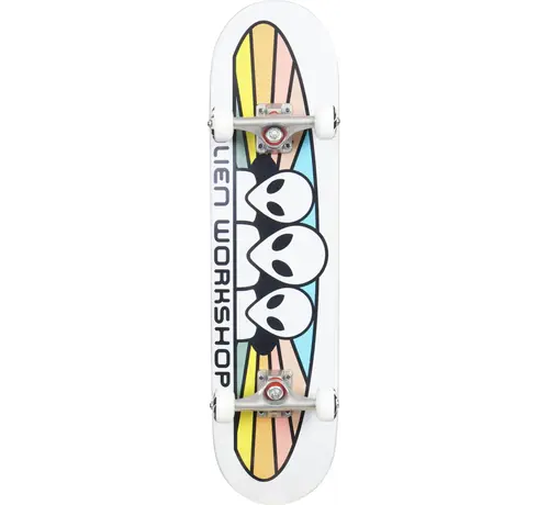 Alien Workshop Skateboard complet Alien Workshop Spectrum – Plateau léger de type popsicle pour la rue et le skatepark (7,75" et 8,0")