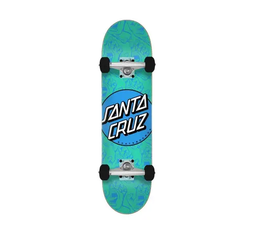 Santa Cruz Santa Cruz Other Dot Hands Mini 7.75 inch Compleet Mini Skateboard met Iconische Hands Graphic