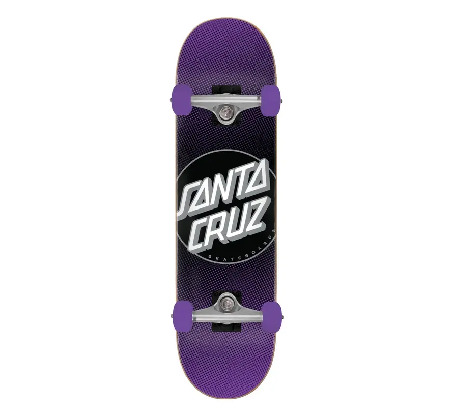 Santa Cruz Skateboard Other Dot Gradient Full Compleet Skateboard met Iconische Dot en Hands Graphic