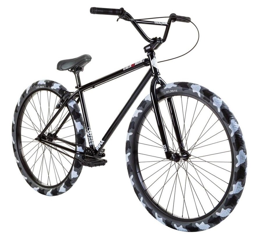 Stolen Max 29'' Wheelie-/Cruiser-Fahrrad (23,25 Zoll, Schwarz/Urban Camo)