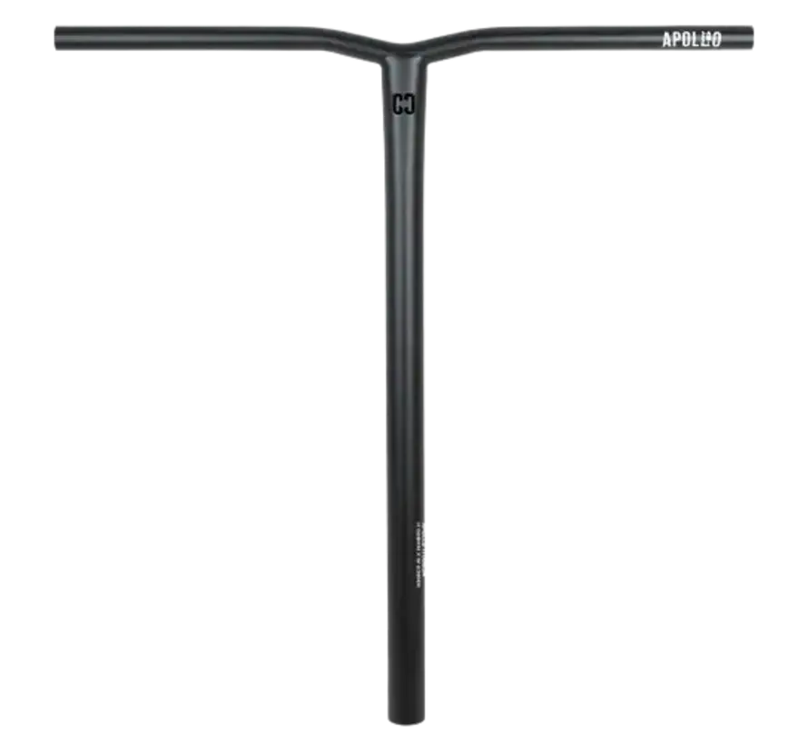 Barra per monopattino stunt Core Apollo V2 in titanio, 680 mm, nera, leggera, in titanio, per SCS e HIC