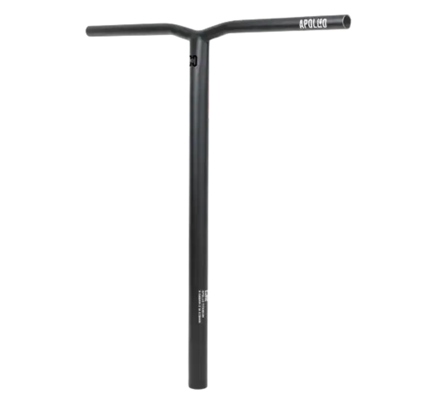 Core Apollo V2 Titanium Stuntstep Bar 680 mm Black Lichtgewicht Titanium T Bar voor SCS en HIC